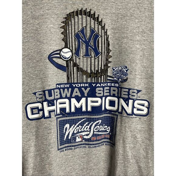 Vintage MLB New York Yankees Subway Series World Series Tee - Picture 2 of 5